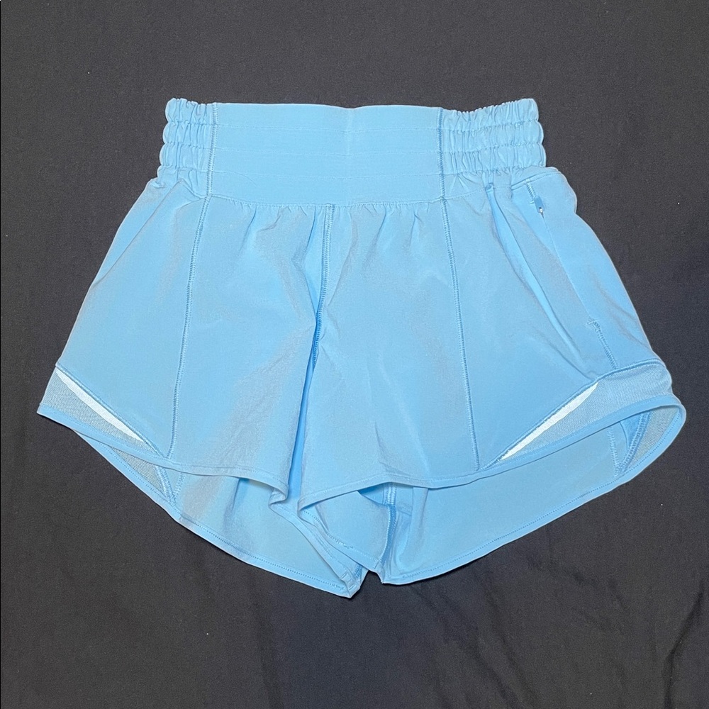 Bundle of blue hotty hots 2.5 inch high rise shorts - Picture 5 of 10